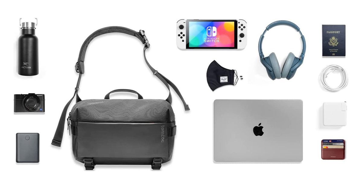 Tomtoc Urban Codura Sling Travel & Work 13.3/14.2-inch (H02-C04D01) | Tomtoc Việt Nam Phân Phối Chính Hãng