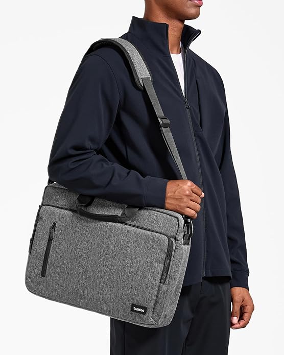 tui-xach-laptop-13-inch-tomtoc-a50-bao-ve-macbook-pro-14-ultrabook-04 Tomtoc Briefcase Premium For Macbook Pro 14, Ultrabook - A43D3(A50-C01) | Tomtoc Việt Nam Phân Phối Chính Hãng