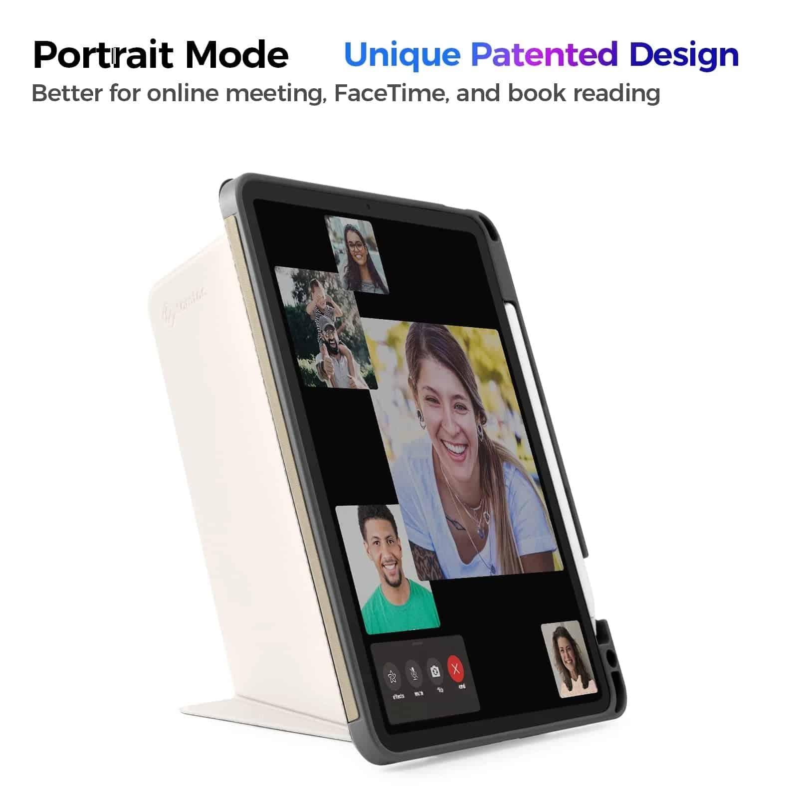 Bao Da iPad Air 11 Tomtoc Từ Tính Đa Góc Smart-Tri | Tomtoc Việt Nam Phân Phối Chính Hãng