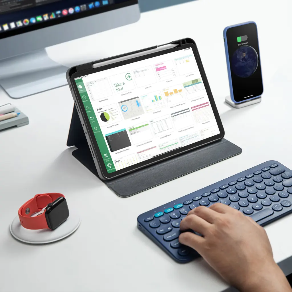 Bao Da Tomtoc Inspire Tri-Mode Case iPad Pro 11 (B50A4) | Tomtoc Việt Nam Phân Phối Chính Hãng