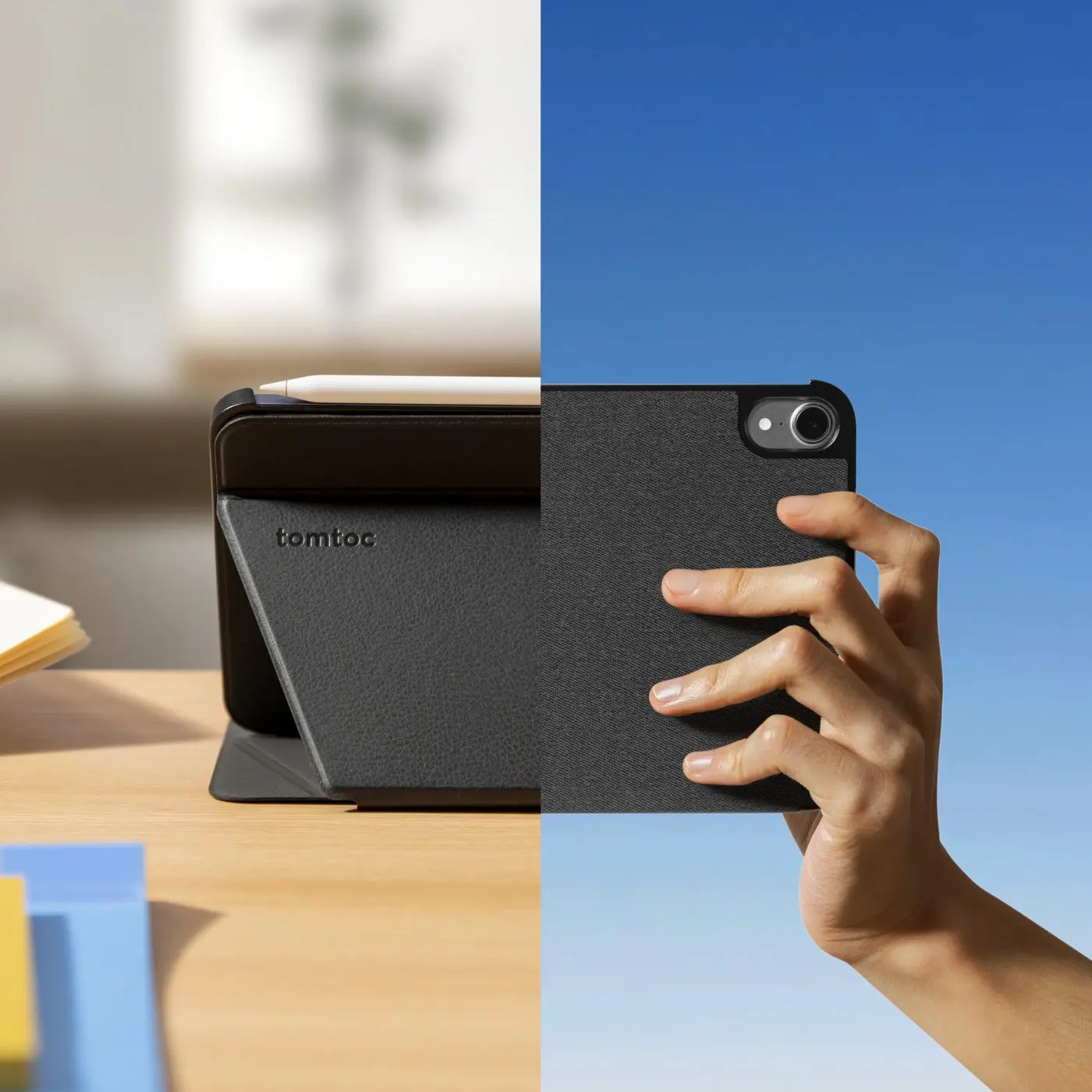 Bao Da Tomtoc Inspire Tri-Mode Case iPad Mini 6/7 8.3-Ich - B55A4