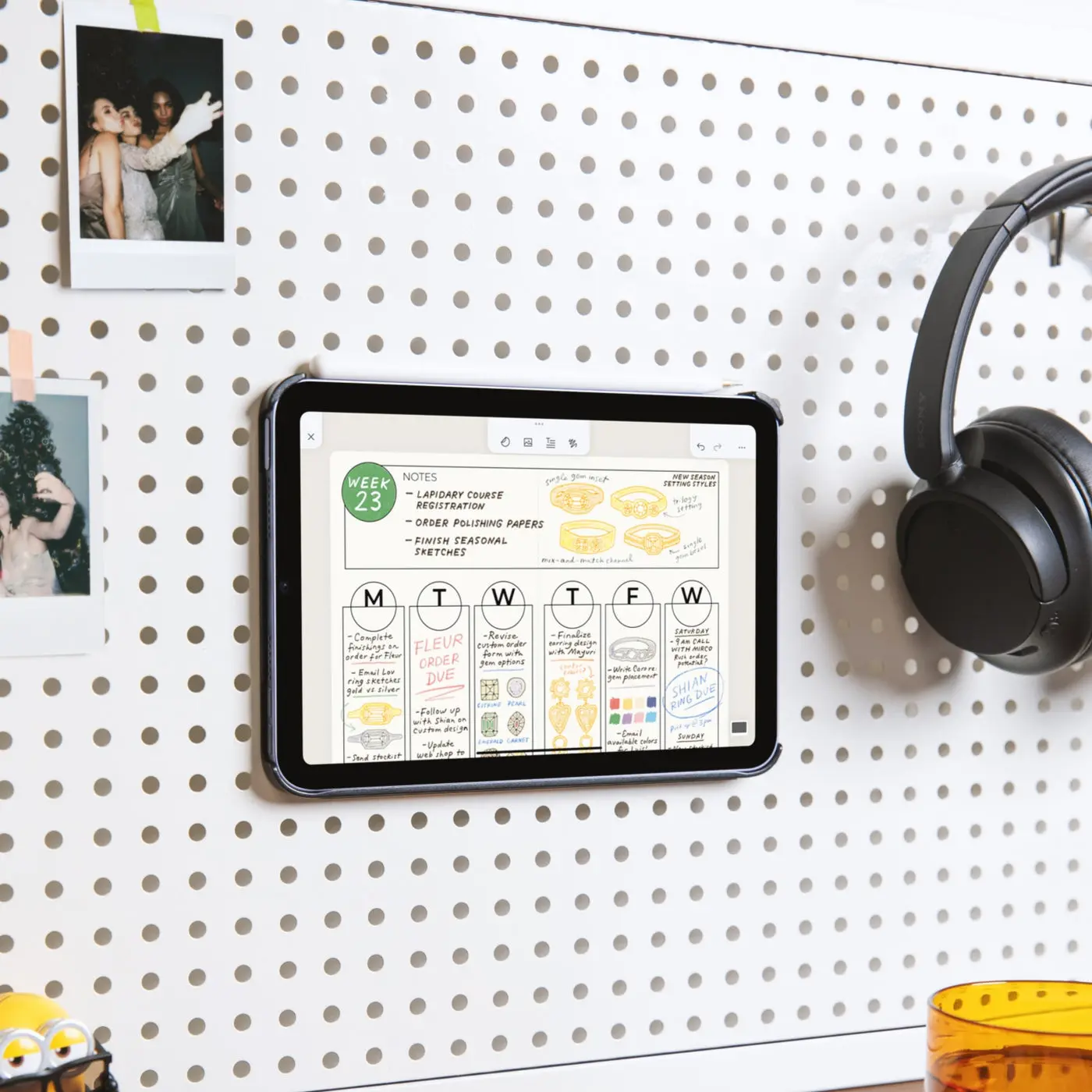 Bao Da Tomtoc Inspire Tri-Mode Case iPad Mini 6/7 8.3-Ich - B55A4